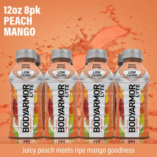 BODYARMOR Lyte Peach Mango Sports Drink Perspective: top