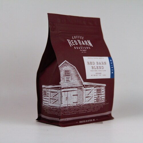 Red Barn Coffee Roasters 12oz Red Barn Blend Ground Coffee Perspective: top