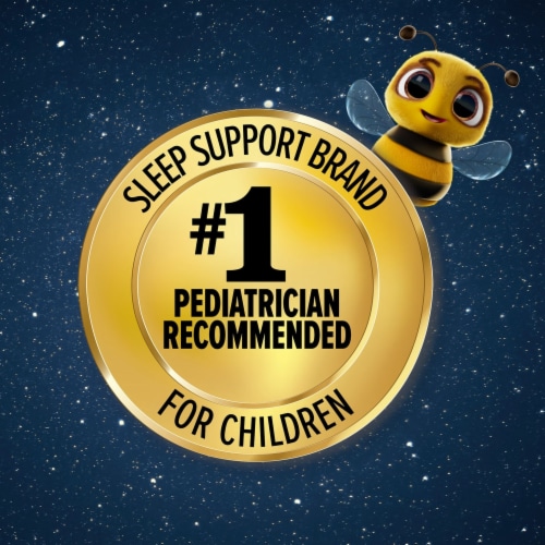 Zarbee's® Naturals Children's Sleep with Melatonin Natural Berry Flavor Gummies Perspective: top