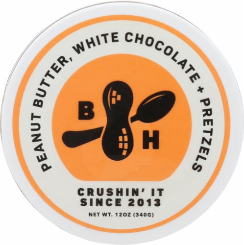 B.Happy Dream Big White Chocolate Pretzel Peanut Butter Perspective: top