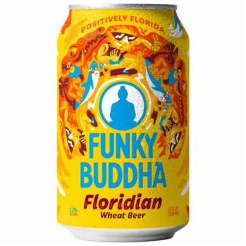Funky Buddha Floridian Wheat Craft Beer Perspective: top