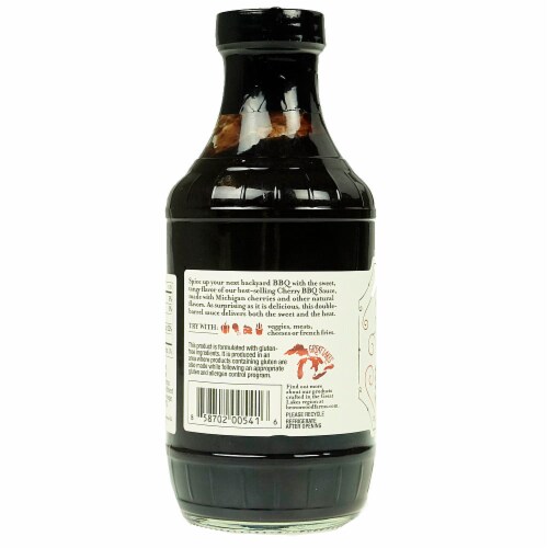 Brownwood Farms Cherry BBQ Sauce Perspective: top