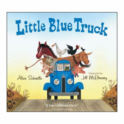 yottoy little blue truck 8.5 soft toy with sound