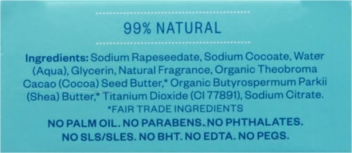 Hand in Hand Sea Salt Bar Soap Perspective: top