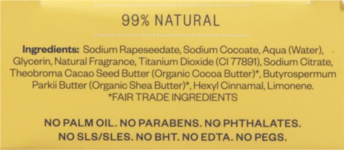 Hand in Hand® Island Mimosa Bar Soap Perspective: top