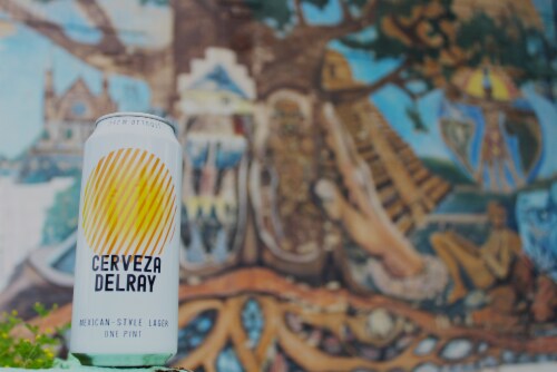 Brew Detroit Cerveza Delray Mexican-Style Lager Perspective: top