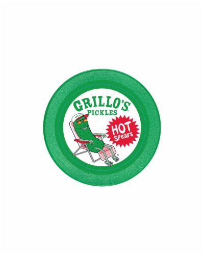 Grillo's® Pickles Fresh Hot Dill Pickle Spears Perspective: top