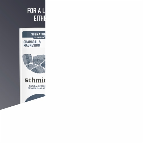 Schmidt's Charcoal & Magnesium Aluminum Free Natural Deodorant Perspective: top