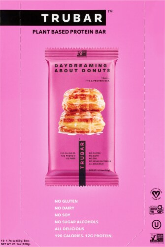 TruBar™ Daydreaming About Donuts Protein Bars Perspective: top