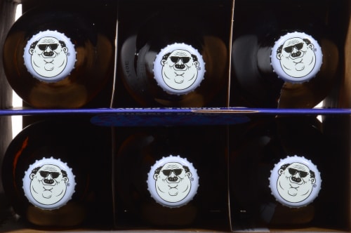 Fat Head's Bumble Berry Honey Blueberry Ale Perspective: top