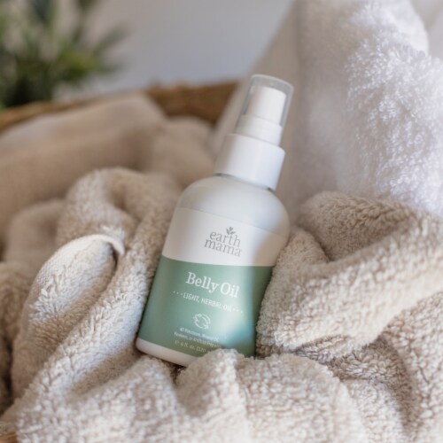Earth Mama® Belly Oil Perspective: top