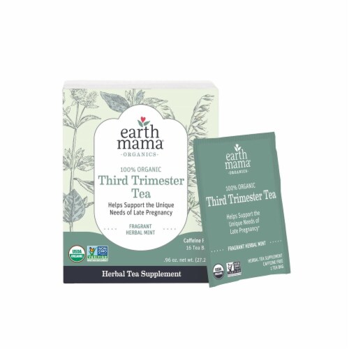 Earth Mama® Organic Third Trimester Tea Perspective: top