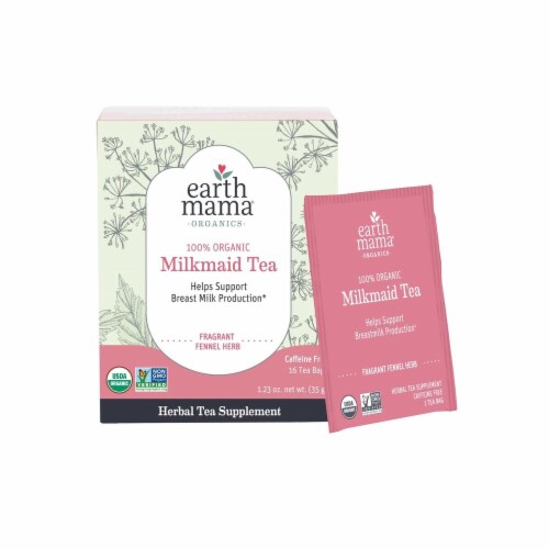 Earth Mama® Organic Milkmaid Tea Perspective: top