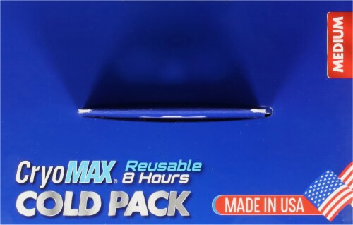 CryoMAX® Medium Reusable 8-Hour Cold Pack Perspective: top