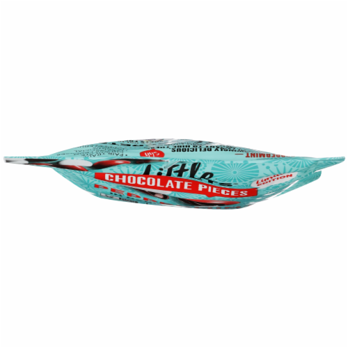 Little Secrets® Peppermint Dark Chocolate Pieces Perspective: top