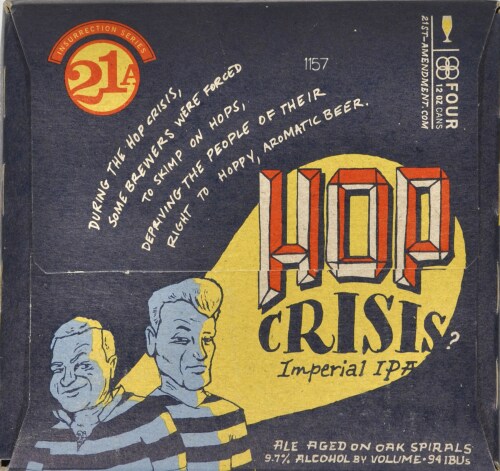 21st Amendment Insurrection Series Ale Perspective: top