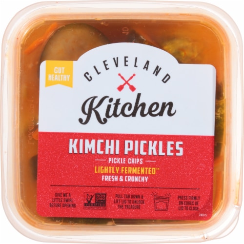 Cleveland Kitchen Kimchi Pickle Chips Perspective: top