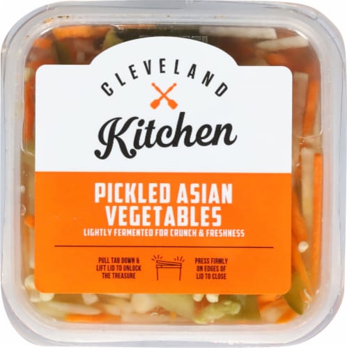 Cleveland Kitchen Pickled Asian Vegetables Perspective: top