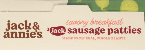 jack & annie's™ Savory Breakfast Jackfruit Sausage Patties Perspective: top