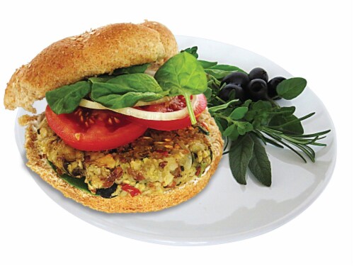 Vegan Burger (9 Patties) - Viva Italiano Perspective: top