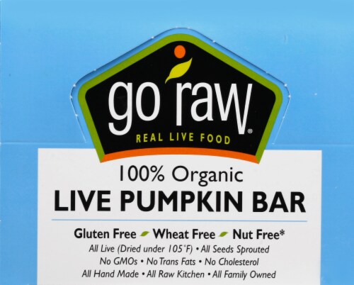 Go Raw Live Pumpkin Bar Perspective: top