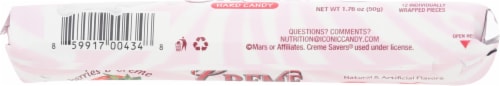 Creme Savers Strawberries & Creme Hard Candy Perspective: top