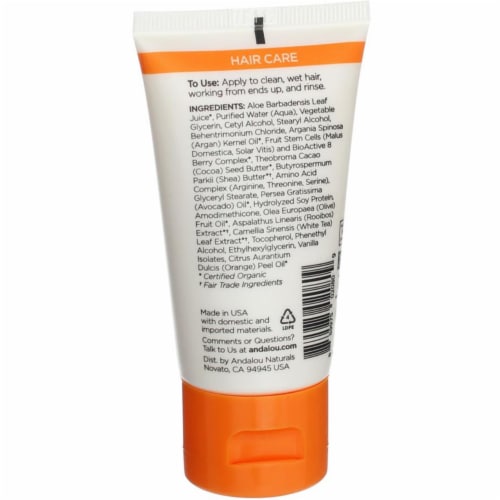 Andalou MOISTURE RICH Argan Oil & Shea Conditioner Perspective: top
