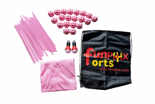 Funphix Princess Castle Building Fort Perspective: top