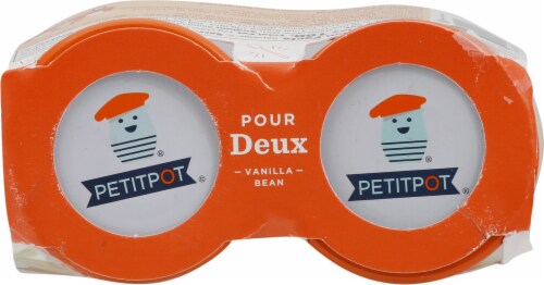 Petit Pot Organic Vanilla Bean Pudding Perspective: top