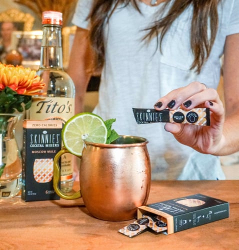 RSVP Skinnies™ Cocktail Mixer Packets Variety Pack Perspective: top