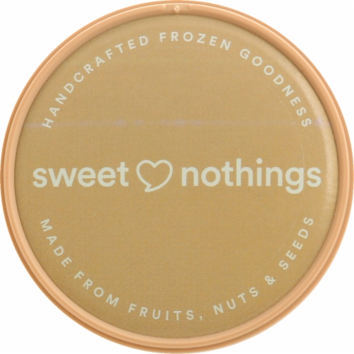 Sweet Nothings Organic Peanut Butter Plant-based Frozen Snack Cup Perspective: top