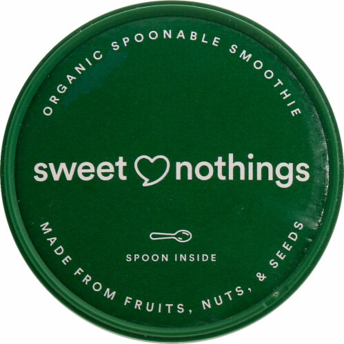 Sweet Nothings Tropical Greens Plant-Based Frozen Snack Perspective: top