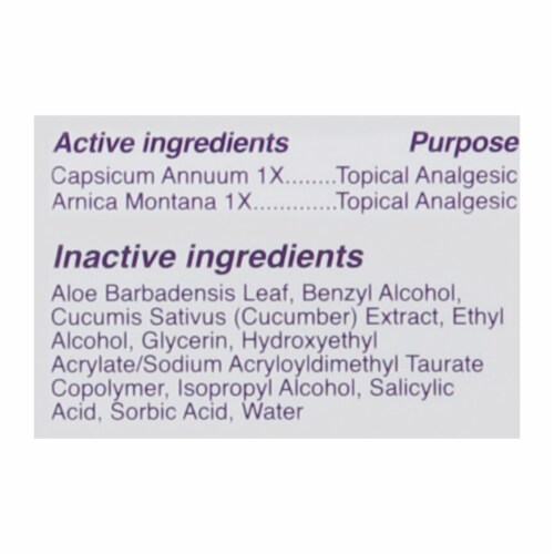 Capsiva - Arthritis Pain Relief Gel -3 oz Perspective: top
