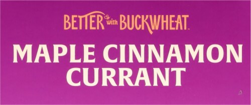 Maine Crisp Cinnamon Maple Buckwheat Crackers Perspective: top
