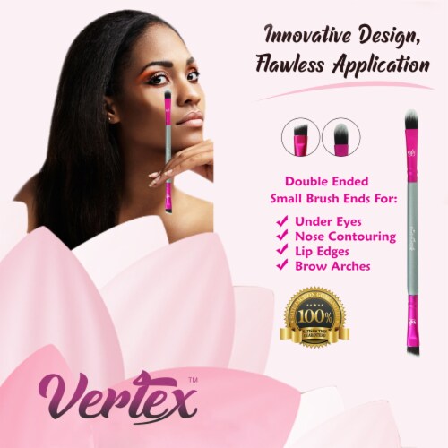 Concealer Brush For Under Eyes Brushes Eyebrow Shaping & Brow Concealing Liquid Foundation Perspective: top