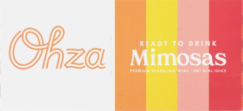 ohza® Mimosa Canned Variety Pack Perspective: top