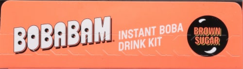 Boba Bam® Brown Sugar Instant Boba Packs Perspective: top