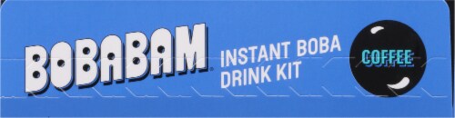 Boba Bam® Instant Boba Coffee Packs Perspective: top