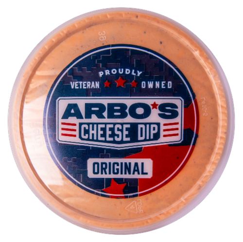 Arbo's Original Cheese Dip™ 12 oz Perspective: top