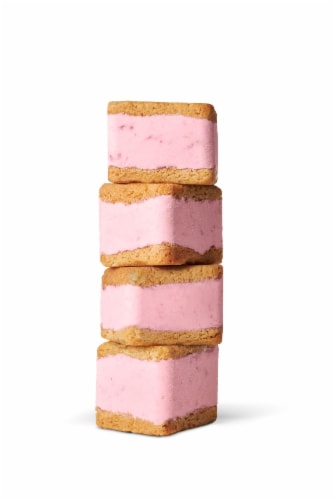 Nightingale® Strawberry Shortcake Ice Cream Sandwiches Perspective: top