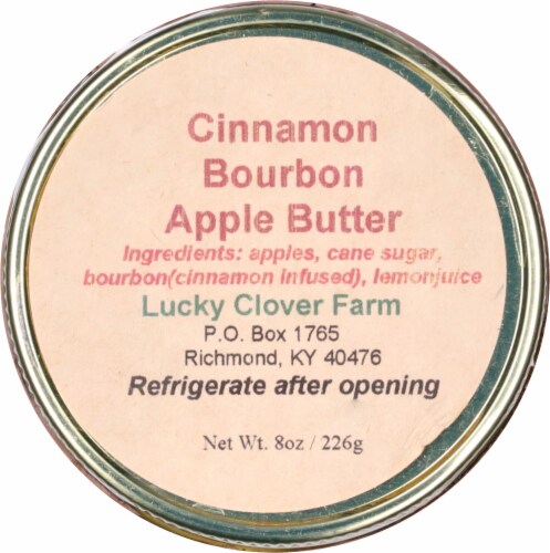 Lucky Clover Farm Cinnamon Bourbon Apple Butter Perspective: top