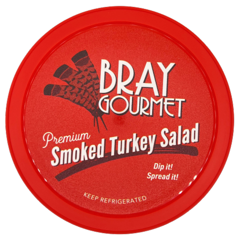 Bray Gourmet Smoked Turkey Dip 8 oz Perspective: top