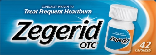 Zegerid OTC® Heartburn & Acid Reducer Tablets Perspective: top