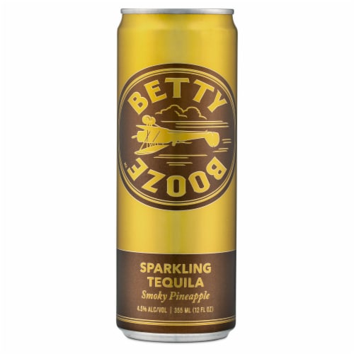 Betty Booze™ Sparkling Tequila Smoky Pineapple Perspective: top