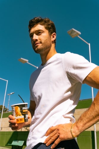 Protein Pints® Peanut Butter Chip Ice Cream Perspective: top