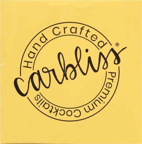 Carbliss® Mango Vodka Cocktail Perspective: top