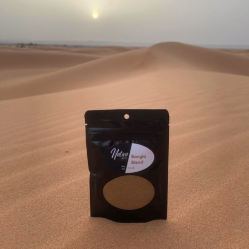 Nativo Spices Bangla Blend, Combination of Cumin Chili Garlic and Cardamom, Vegan Gluten Free Perspective: top