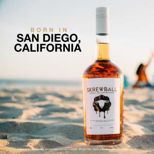 Skrewball Peanut Butter California Whiskey Perspective: top