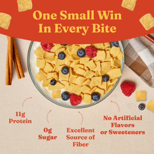 Catalina Crunch® Cinnamon Toast Zero Sugar Cereal Perspective: top