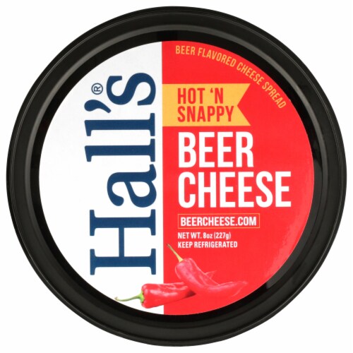 Hall's® Hot 'N Snappy Beer Cheese Perspective: top